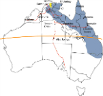 Map Of Cane Toad Distribution March 2004
